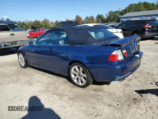 2001 BMW 3 Series 325Ci with VIN WBABS33421JY55178, listed as a Copart auction lot 84143274 with 172,653 mi miles and Salvage Title. Bid and sale history available at carsss.com. Image 2.