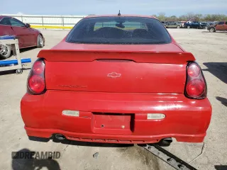 2005 Chevrolet Monte Carlo SS Supercharged z VIN 2G1WZ151659313406, wystawiony jako Copart lot #51534635 z przebiegiem 242 283 mil mil oraz Szkoda całkowita • Salvage title. Historia ofert i sprzedaży dostępna na DreamBid. Obrazek 6.