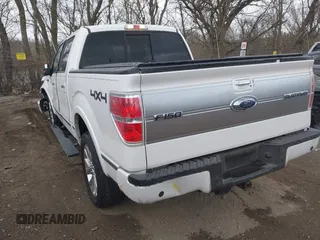 2012 Ford F-150 XL with VIN 1FTFW1ET3CFB09538, listed as a IAAI auction lot 41814952 with 251,908 mi miles. Bid and sale history available at carsss.com. Image 3.