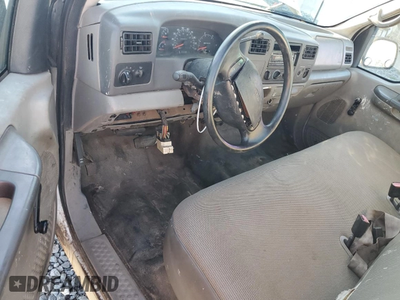 2000 Ford Super Duty F-250 XL with VIN 1FTNF20F1YEE22751, listed as a Copart auction lot 75277264 with 353,884 mi miles and Salvage Title. Bid and sale history available at carsss.com. Image 8.
