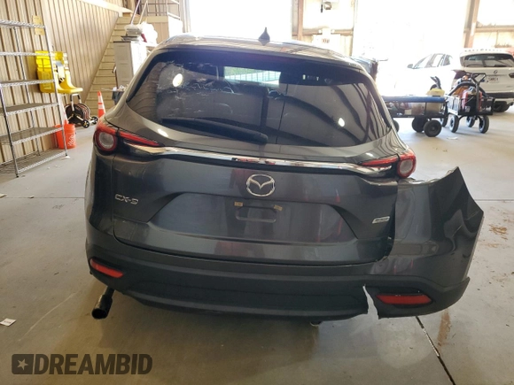 2019 Mazda CX-9 Touring with VIN JM3TCACY6K0316878, listed as a Copart auction lot 41906945 with 54,434 mi miles and Salvage Title. Bid and sale history available at carsss.com. Image 6.