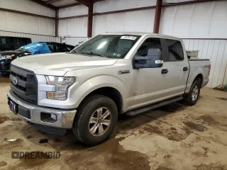 2015 Ford F-150 XLT with VIN 1FTEW1EP3FFC10534, listed as a Copart auction lot 45392165 with 159,633 mi miles and Salvage Title. Bid and sale history available at carsss.com. Image 1.