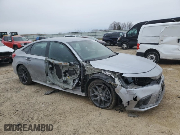 2024 Honda Civic Sport z VIN 2HGFE2F53RH533254, wystawiony jako Copart lot #52008585 z przebiegiem 17 674 mil mil oraz Szkoda całkowita • Salvage title. Historia ofert i sprzedaży dostępna na DreamBid. Obrazek 4.