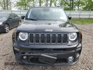 2021 Jeep Renegade Islander with VIN ZACNJDBB0MPM32819, listed as a Copart auction lot 57473315 with 5,370 mi miles and Salvage title. Bid and sale history available at DreamBid. Image 5.