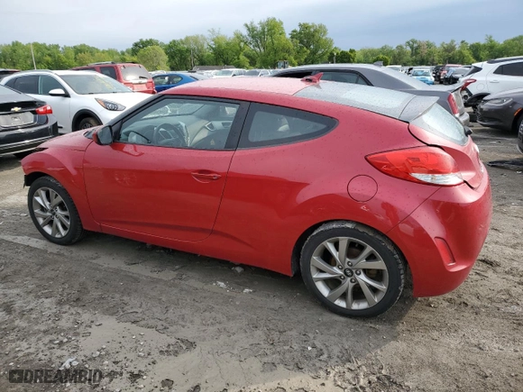 2016 Hyundai Veloster with VIN KMHTC6AD5GU279968, listed as a Copart auction lot 52159374 with 130,248 mi miles and Salvage Title. Bid and sale history available at carsss.com. Image 2.