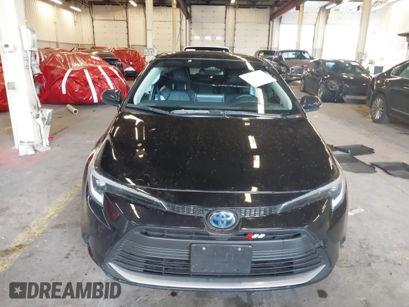 2024 Toyota Corolla Hybrid LE with VIN JTDBCMFE2RJ020087, listed as a IAAI auction lot 41197886 with 48,955 mi miles. Bid and sale history available at carsss.com. Image 12.