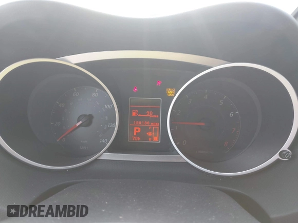 2009 Mitsubishi Outlander SE with VIN JA4LT31W09Z014816, listed as a IAAI auction lot 42399219 with 188,136 mi miles and . Bid and sale history available at DreamBid. Image 7.