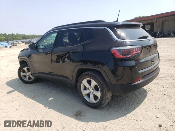 2018 Jeep Compass Latitude with VIN 3C4NJCBB5JT293501, listed as a Copart auction lot 59191235 with Not provided miles and Salvage title. Bid and sale history available at DreamBid. Image 2.