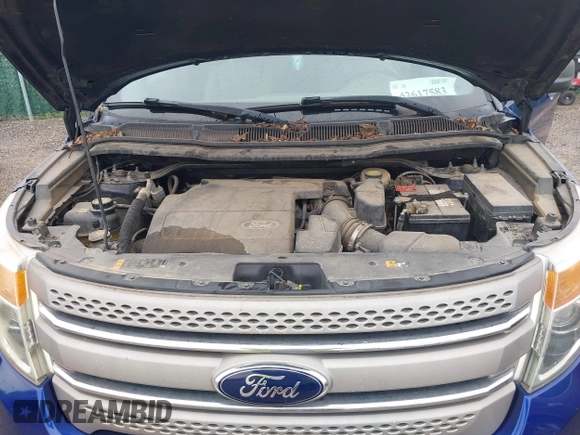 2013 Ford Explorer z VIN 1FM5K7B84DGA17503, wystawiony jako IAAI lot #42617583 z przebiegiem 212 585 mil mil oraz . Historia ofert i sprzedaży dostępna na DreamBid. Obrazek 10.
