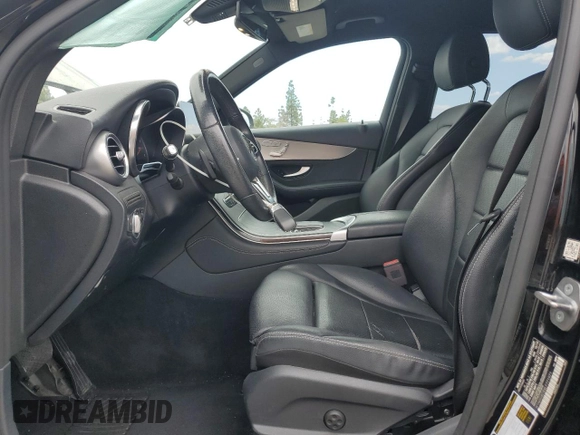 2020 Mercedes-Benz GLC 300 with VIN W1N0G8DBXLF771971, listed as a Copart auction lot 56992325 with 77,251 mi miles and Salvage title. Bid and sale history available at DreamBid. Image 7.