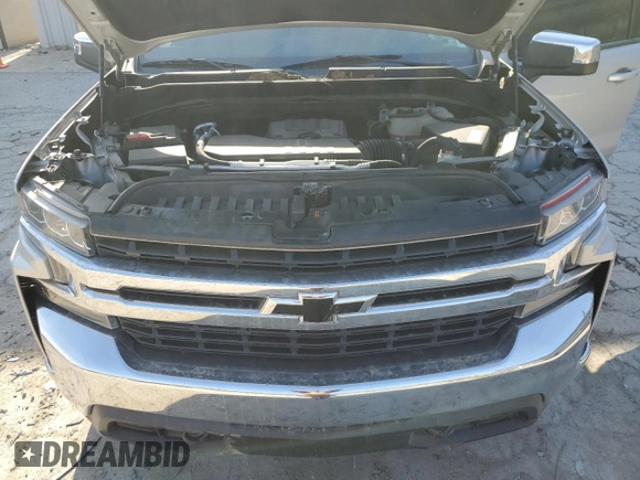 2020 Chevrolet Silverado 1500 LT with VIN 1GCPYDEK2LZ190442, listed as a Copart auction lot 46933745 with Not Provided miles and Salvage Title. Bid and sale history available at DreamBid. Image 12.