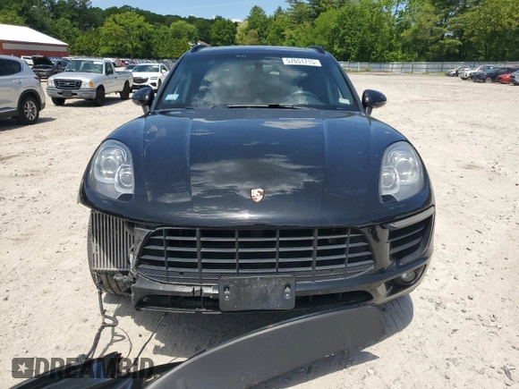2016 Porsche Macan S with VIN WP1AB2A54GLB57333, listed as a Copart auction lot 57651715 with 63,515 mi miles and Salvage title. Bid and sale history available at DreamBid. Image 5.