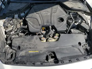 2019 Infiniti Q50 Luxe with VIN JN1EV7AP2KM515513, listed as a Copart auction lot 59893895 with 124,644 mi miles and Salvage title. Bid and sale history available at DreamBid. Image 11.