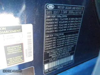 2017 Land Rover Range Rover Sport SE with VIN SALWG2FV8HA680636, listed as a IAAI auction lot 40927991 with 126,539 mi miles. Bid and sale history available at carsss.com. Image 9.