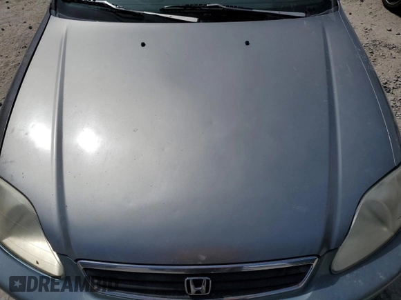 2000 Honda Civic VP with VIN 2HGEJ6612YH502054, listed as a Copart auction lot 53097445 with 171,322 mi miles and Salvage Title. Bid and sale history available at carsss.com. Image 11.