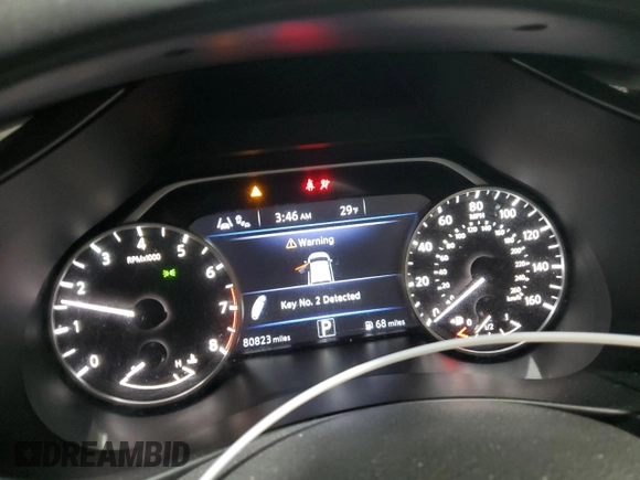 2020 Nissan Murano S with VIN 5N1AZ2AS5LN172727, listed as a Copart auction lot 44793055 with 80,823 mi miles and Salvage Title. Bid and sale history available at DreamBid. Image 9.