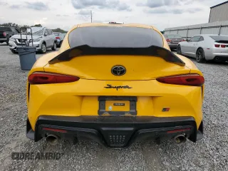 2020 Toyota GR Supra 3.0 with VIN WZ1DB4C08LW024774, listed as a Copart auction lot 74822354 with 0 mi miles and Salvage Title. Bid and sale history available at carsss.com. Image 6.