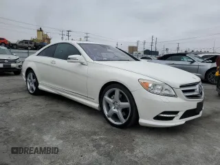 2013 Mercedes-Benz CL-Class CL 550 with VIN WDDEJ9EBXDA030727, listed as a Copart auction lot 50172205 with 53,737 mi miles and Salvage Title. Bid and sale history available at carsss.com. Image 4.