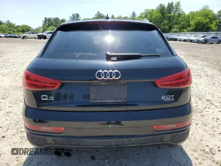 2016 Audi Q3 Prestige with VIN WA1GFCFS4GR024485, listed as a Copart auction lot 60017955 with 93,228 mi miles and Salvage title. Bid and sale history available at DreamBid. Image 6.