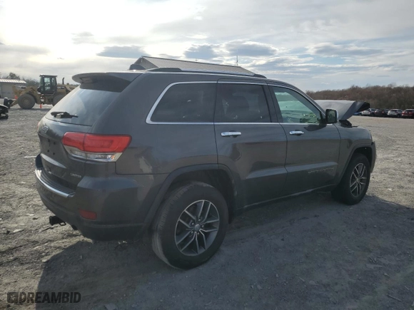 2017 Jeep Grand Cherokee Limited with VIN 1C4RJFBG9HC602116, listed as a Copart auction lot 50340655 with 120,311 mi miles and Salvage Title. Bid and sale history available at carsss.com. Image 3.