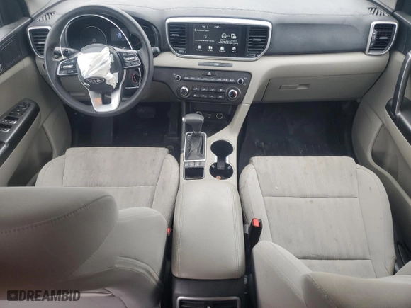 2020 Kia Sportage LX with VIN KNDPMCAC8L7630731, listed as a Copart auction lot 48166995 with 88,127 mi miles and Salvage Title. Bid and sale history available at carsss.com. Image 8.