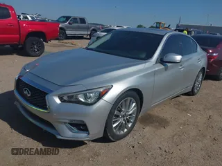 2020 Infiniti Q50 Luxe with VIN JN1EV7AP2LM202821, listed as a IAAI auction lot 41985144 with 112,024 mi miles and . Bid and sale history available at DreamBid. Image 17.