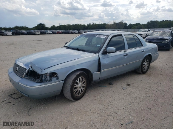 2004 Mercury Grand Marquis LS Premium with VIN 2MEHM75W94X624933, listed as a Copart auction lot 69237154 with 149,874 mi miles and Salvage Title. Bid and sale history available at carsss.com. Image 1.
