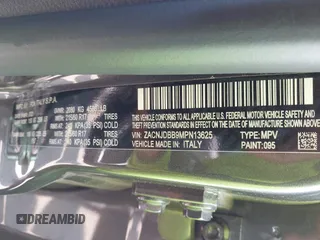 2021 Jeep Renegade Latitude с VIN ZACNJDBB9MPN13625, выставлен на аукционе IAAI как лот 42377986 с пробегом 17 523 миль миль и . История ставок и продаж доступна на DreamBid. Изображение 9.