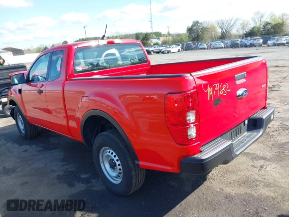 2020 Ford Ranger XL with VIN 1FTER1EH9LLA51502, listed as a IAAI auction lot 41979682 with 52,211 mi miles. Bid and sale history available at carsss.com. Image 3.