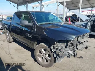 2016 Ram 1500 Big Horn with VIN 1C6RR6LG3GS136217, listed as a IAAI auction lot 40954574 with 209,247 mi miles. Bid and sale history available at carsss.com. Image 1.