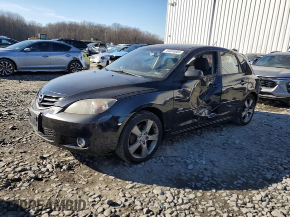 2006 Mazda 3 S Grand Touring with VIN JM1BK344X61417632, listed as a Copart auction lot 84854884 with 187,242 mi miles and Salvage Title. Bid and sale history available at DreamBid. Image 1.