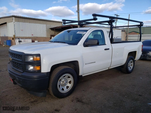 2014 Chevrolet Silverado 1500 Work Truck with VIN 1GCNCPEH4EZ196189, listed as a Copart auction lot 88604565 with 190,311 mi miles and Clean Title. Bid and sale history available at carsss.com. Image 1.