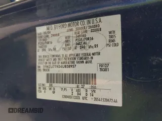 2004 Ford Explorer Sport Trac XLS с VIN 1FMZU77K04UB58957, выставлен на аукционе IAAI как лот 42390881 с пробегом 262 140 миль миль и . История ставок и продаж доступна на DreamBid. Изображение 9.