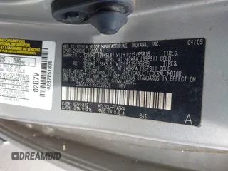 2005 Toyota Sienna CE with VIN 5TDZA23C85S323626, listed as a IAAI auction lot 41895864 with 95,173 mi miles. Bid and sale history available at carsss.com. Image 9.