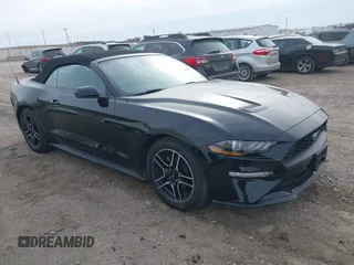 2022 Ford Mustang EcoBoost with VIN 1FATP8UH4N5120990, listed as a IAAI auction lot 41533145 with 46,562 mi miles. Bid and sale history available at carsss.com. Image 1.