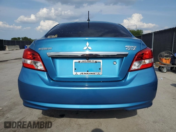 2019 Mitsubishi Mirage ES z VIN ML32F3FJ8KHF16562, wystawiony jako Copart lot #55460175 z przebiegiem 142 557 mil mil oraz Szkoda całkowita • Salvage title. Historia ofert i sprzedaży dostępna na DreamBid. Obrazek 6.