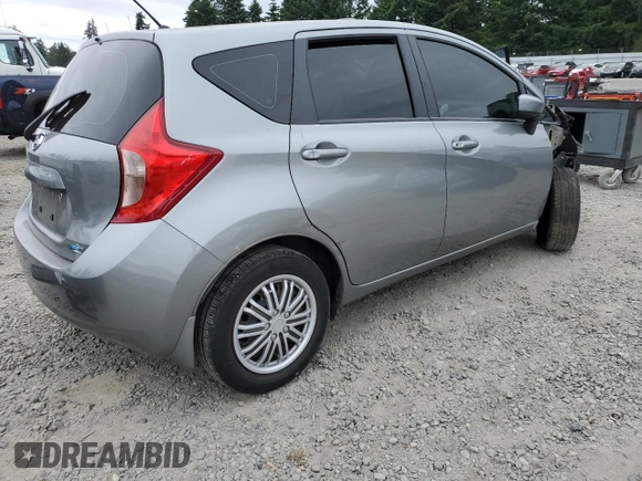 2015 Nissan Note S Plus with VIN 3N1CE2CP3FL390156, listed as a Copart auction lot 63048535 with Not provided miles and Salvage title. Bid and sale history available at DreamBid. Image 3.
