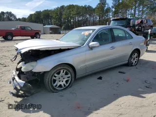 2004 Mercedes-Benz E 320 with VIN WDBUF65J44A432643, listed as a Copart auction lot 46621285 with Not Provided miles and Salvage Title. Bid and sale history available at carsss.com. Image 1.
