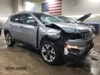 2021 Jeep Compass Limited with VIN 3C4NJDCB9MT520228, listed as a Copart auction lot 46614775 with 86,058 mi miles and Clean Title. Bid and sale history available at carsss.com. Image 4.
