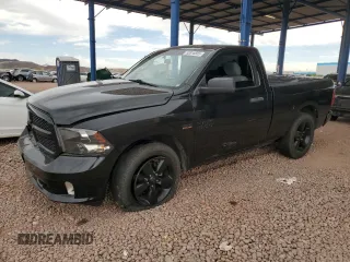 2017 Ram 1500 Express with VIN 3C6JR6AT7HG791759, listed as a Copart auction lot 52816855 with 122,339 mi miles and Salvage title. Bid and sale history available at DreamBid. Image 1.