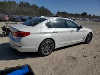 2019 BMW 5 Series 530e xDrive with VIN WBAJB1C5XKB377094, listed as a Copart auction lot 49153035 with 53,370 mi miles and Clean title. Bid and sale history available at DreamBid. Image 3.