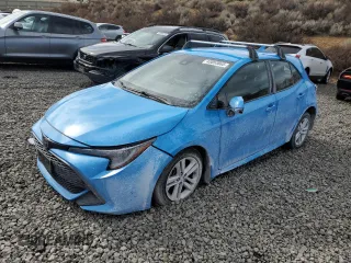 2021 Toyota Corolla Hatchback SE with VIN JTND4MBEXM3144368, listed as a Copart auction lot 43853865 with 78,036 mi miles and Salvage Title. Bid and sale history available at carsss.com. Image 1.