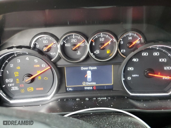 2019 Chevrolet Silverado 1500 LT with VIN 1GCUYDED1KZ241027, listed as a Copart auction lot 51281765 with 99,855 mi miles and Salvage Title. Bid and sale history available at carsss.com. Image 9.