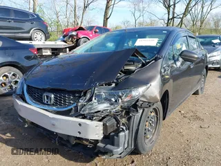 2014 Honda Civic Sedan LX with VIN 2HGFB2F56EH515298, listed as a IAAI auction lot 41966680 with 88,120 mi miles. Bid and sale history available at carsss.com. Image 6.