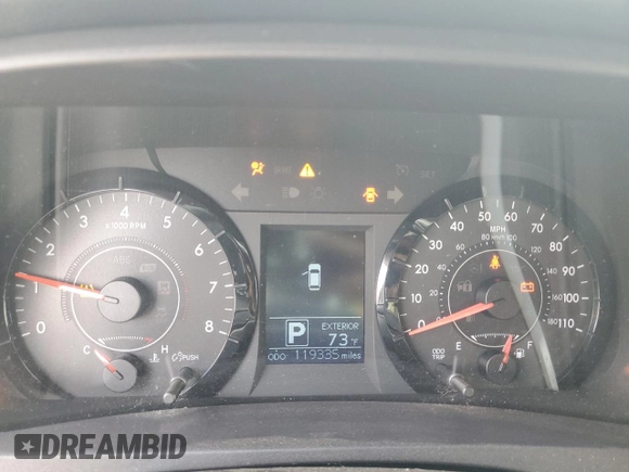 2015 Toyota Sienna LE AAS with VIN 5TDKK3DCXFS610082, listed as a Copart auction lot 53857835 with 119,335 mi miles and Salvage Title. Bid and sale history available at carsss.com. Image 9.