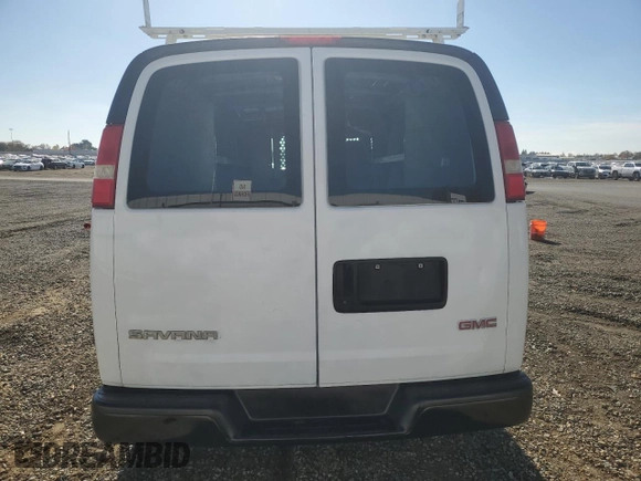 2006 GMC Savana Cargo Van with VIN 1GTFG15X661112578, listed as a Copart auction lot 80583464 with 212,501 mi miles and Clean Title. Bid and sale history available at carsss.com. Image 6.
