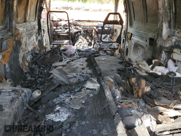 2000 Ford Econoline Cargo z VIN 1FTNE2424YHB40676, wystawiony jako Copart lot #53939115 z przebiegiem Nie podano mil oraz Szkoda całkowita • Salvage title. Historia ofert i sprzedaży dostępna na DreamBid. Obrazek 10.
