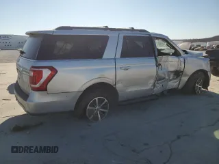 2019 Ford Expedition Max XLT with VIN 1FMJK1HT4KEA35533, listed as a Copart auction lot 42554395 with 145,345 mi miles and Salvage title. Bid and sale history available at DreamBid. Image 3.