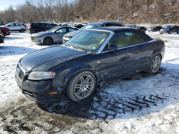 2009 Audi A4 2.0T with VIN WAUDF48H59K009602, listed as a Copart auction lot 44276285 with 117,313 mi miles and Salvage Title. Bid and sale history available at carsss.com. Image 1.