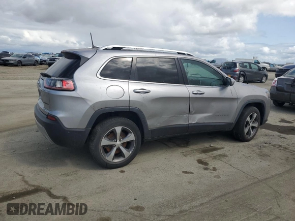 2019 Jeep Cherokee Limited with VIN 1C4PJMDN6KD179374, listed as a Copart auction lot 50909425 with 76,055 mi miles and Salvage Title. Bid and sale history available at carsss.com. Image 3.